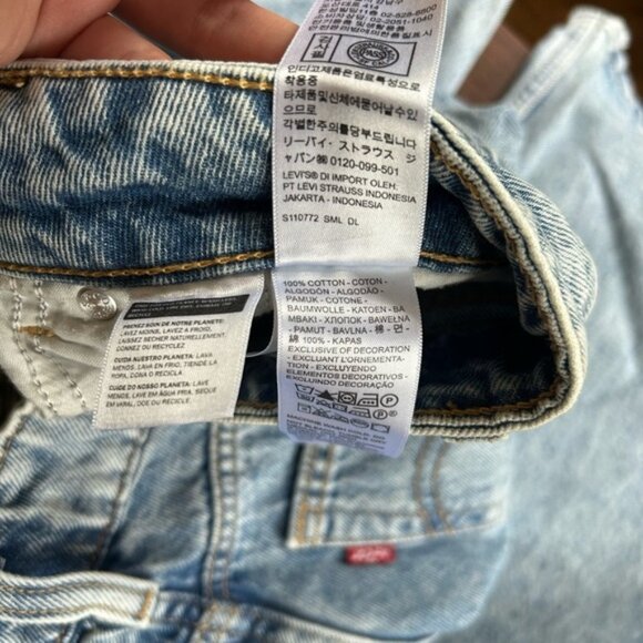 Levi's Superlow Low Rise Relaxed Fit Straight Leg Jeans - Picture 11 of 11